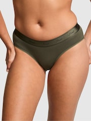 PINK Green/Burgundy/Red/Pink Hipster 5 Pack Knickers - Image 2 of 3
