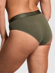 PINK Green/Burgundy/Red/Pink Hipster 5 Pack Knickers - Image 3 of 3