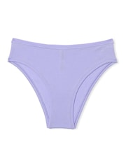 Victoria's Secret PINK Purple Petal Cheeky Cotton Knickers - Image 3 of 3