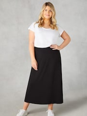 Live Unlimited Curve Jersey Midi Skirt - Bild 1 von 6