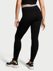 Victoria's Secret PINK Black Seamless Leggings - Image 2 of 3