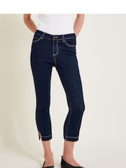 Monsoon Blue Idabella Crop Jeans - Image 2 of 5