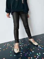 Black Coated Jeggings (3-16yrs) - Image 1 of 6