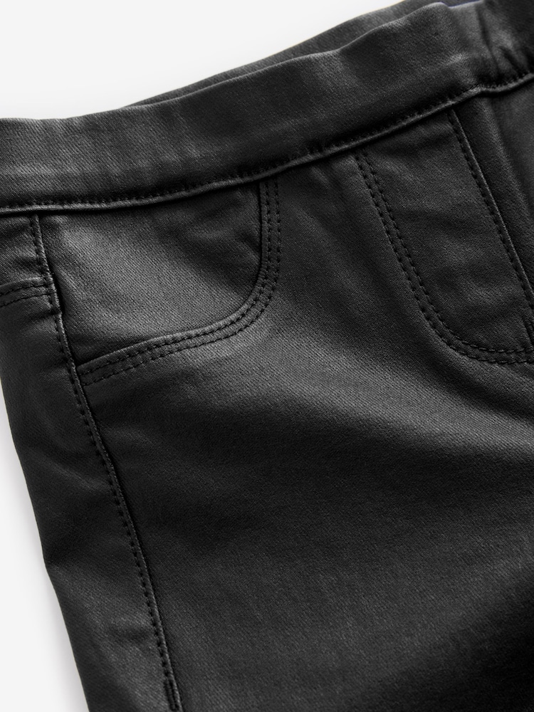 Schwarz - Beschichtete Jeggings (3–16 Jahre) - Bild 6 von 6 Schwarz - Beschichtete Jeggings (3–16 Jahre) - Bild 6 von 6