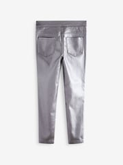 Pewter Grey Coated Jeggings (3-16yrs) - Image 5 of 6
