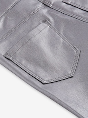 Pewter Grey Coated Jeggings (3-16yrs) - Image 6 of 6