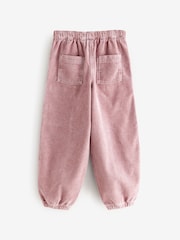 Pink Corduroy Cargo 100% Cotton Trousers (3-16yrs) - Image 2 of 4