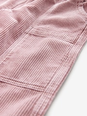 Pink Corduroy Cargo 100% Cotton Trousers (3-16yrs) - Image 4 of 4