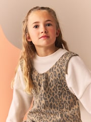 Animal 100% Cotton Slouchy Dungarees (3-16yrs) - Image 3 of 9