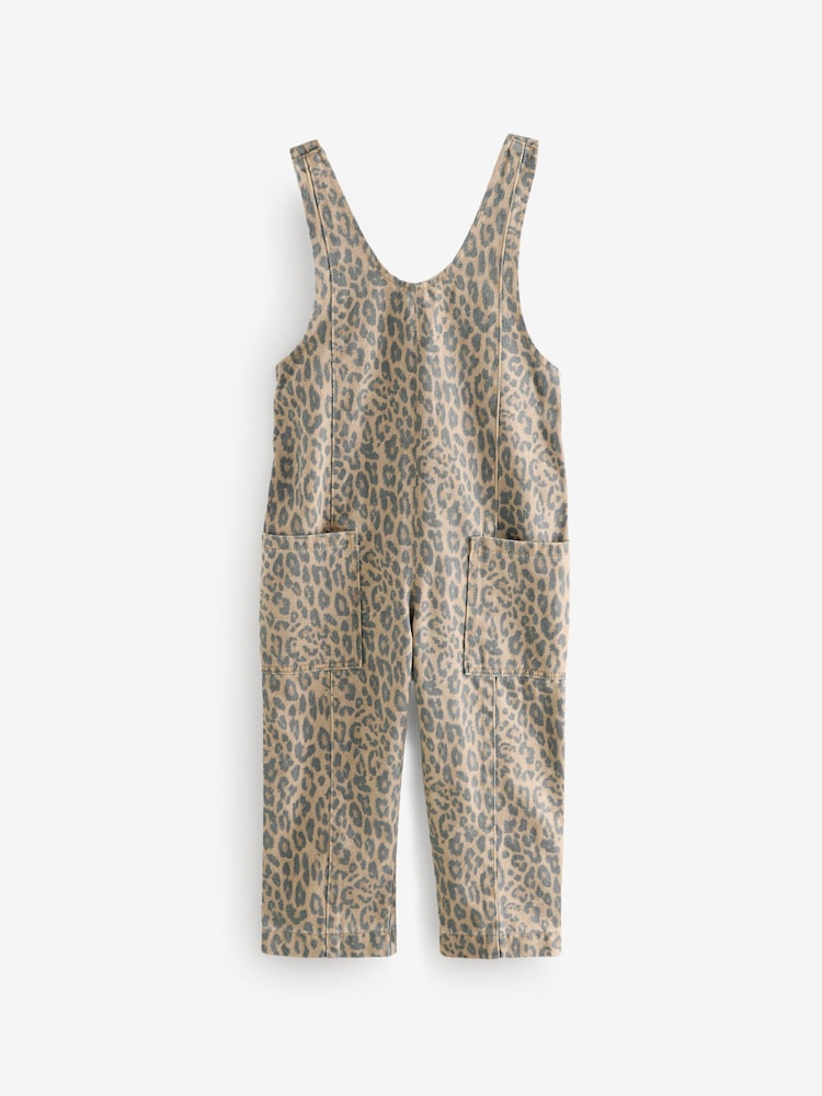 Animal 100% Cotton Slouchy Dungarees (3-16yrs) - Image 5 of 9