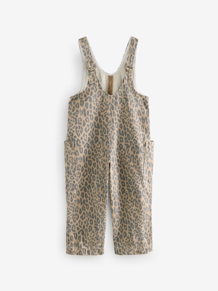 Animal 100% Cotton Slouchy Dungarees (3-16yrs) - Image 6 of 9