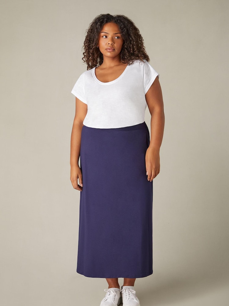 Live Unlimited Curve Jersey Midi Skirt - Bild 2 von 5