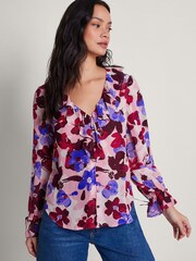 Monsoon Vittoria Floral Print Blouse - Image 1 of 5