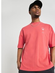 River Island Red Regular Fit Atherton Sports T-Shirt - Image 2 of 4