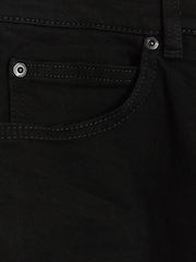 River Island Black Tapered Fit 100% Cotton Jeans - Image 4 of 4