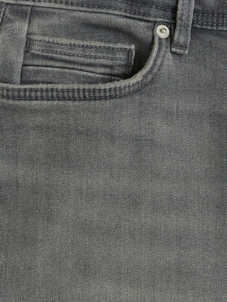 River Island Grey Skinny Fit Jeans - Image 4 of 4