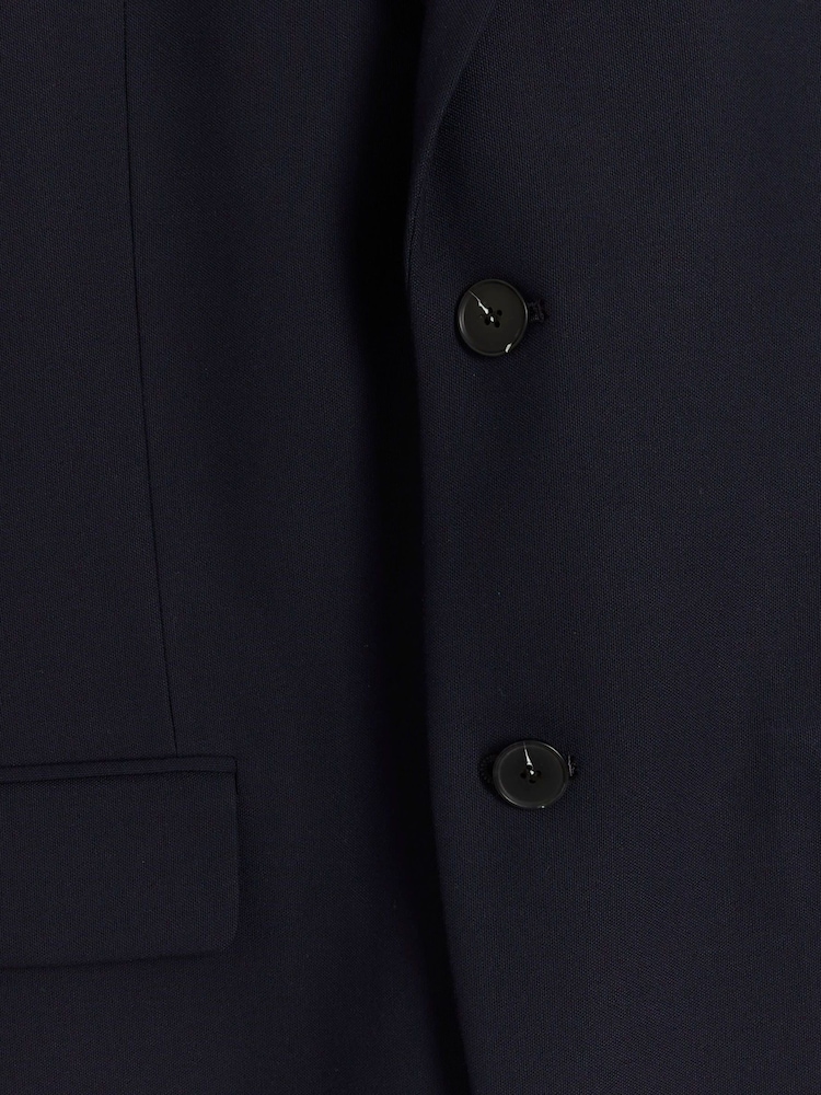 River Island Blue Suit Jacket - Image 5 of 5