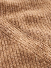Camel Button Front Knitted Waistcoat - Image 8 of 8
