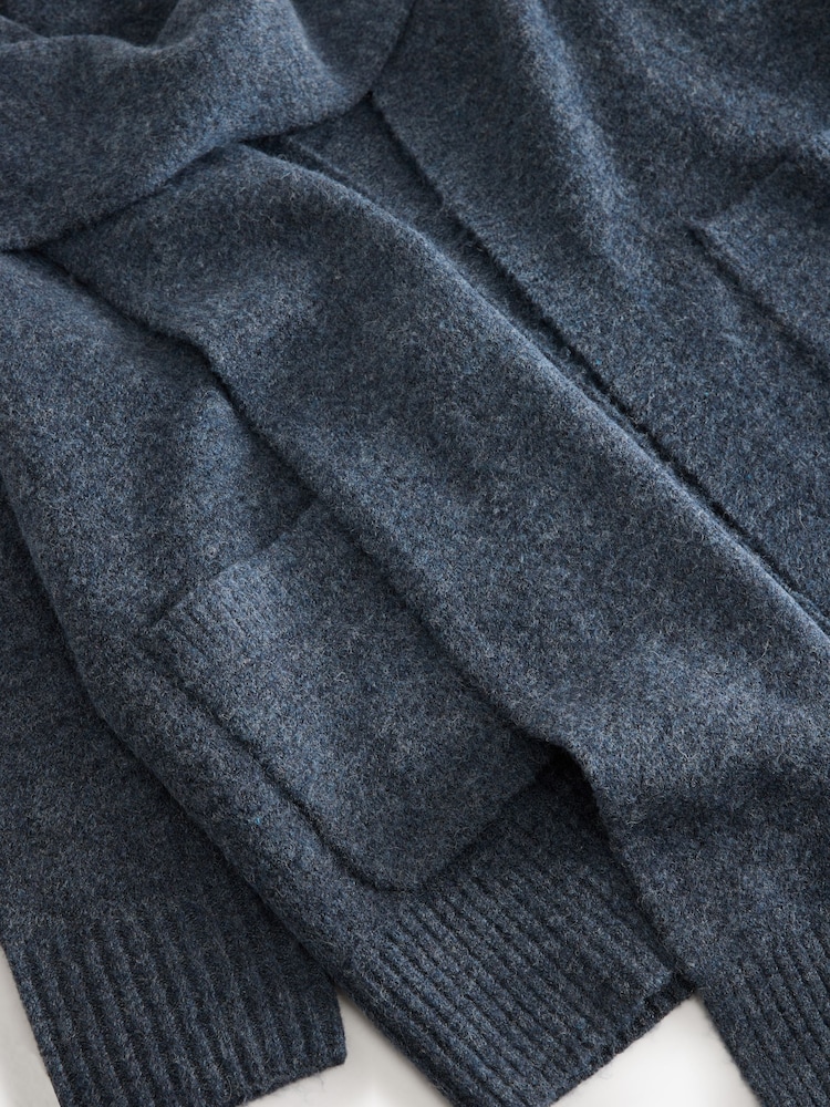 Navy Scarf Cardigan - Image 8 of 10