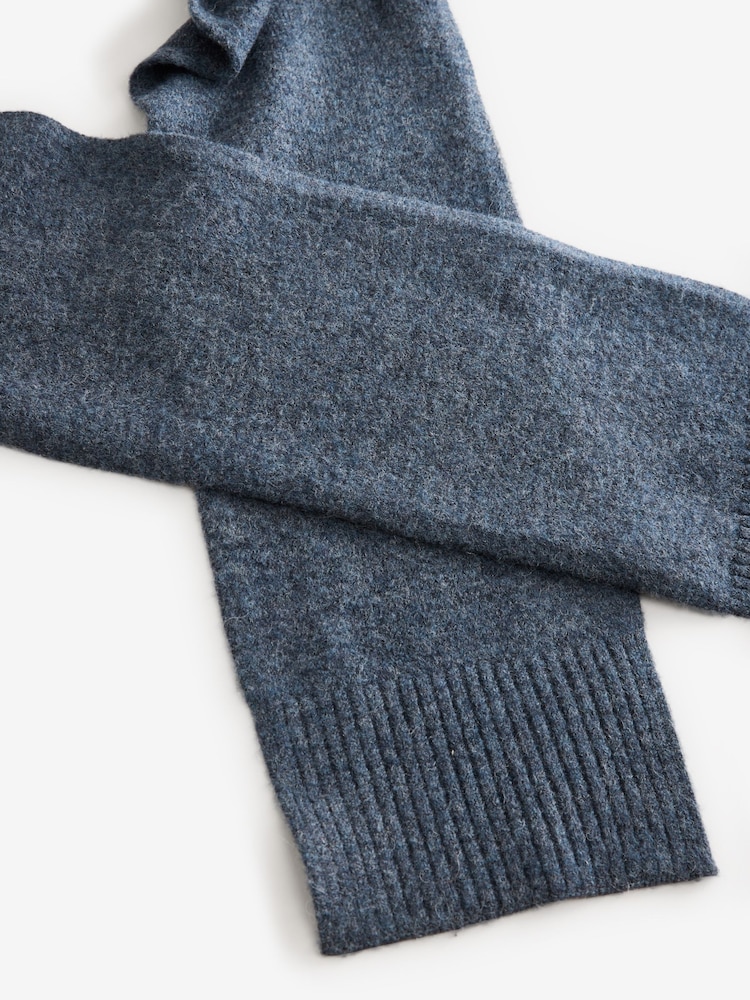 Navy Scarf Cardigan - Image 9 of 10