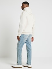 River Island Blue Tapered Fit Jeans - Image 3 of 7