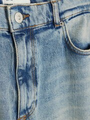 River Island Blue Tapered Fit Jeans - Image 6 of 7