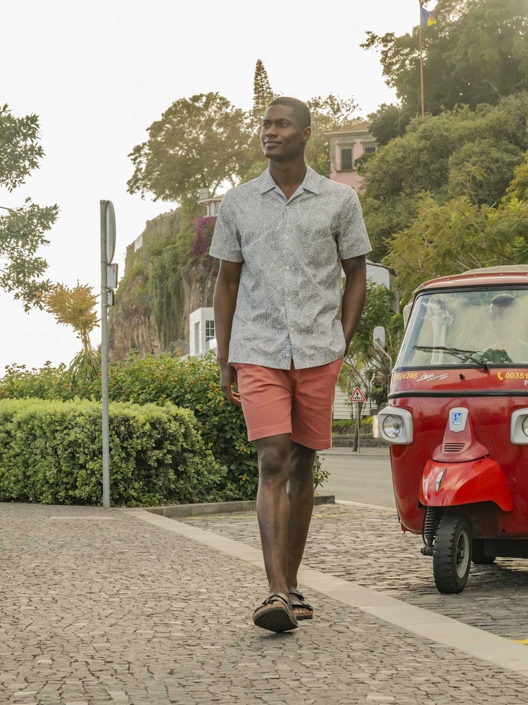 Tog 24 Grey 100% Cotton Otto Short Sleeve Shirt - Image 1 of 5