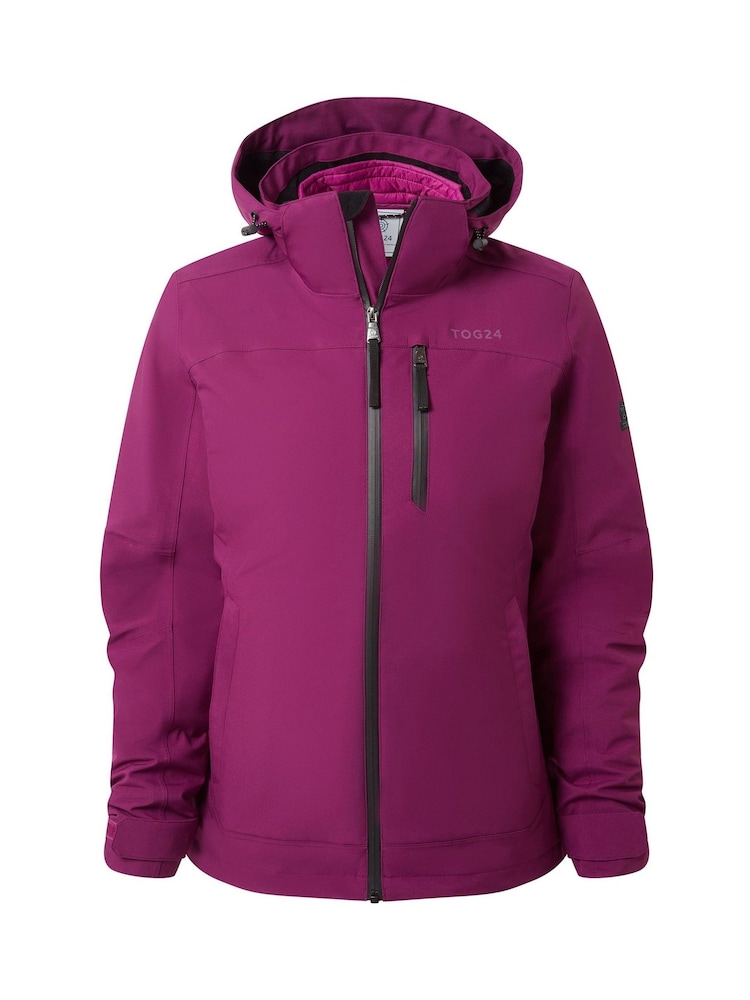 Tog 24 Purple Beverley Waterproof 3-In-1 Jacket - Image 6 of 6