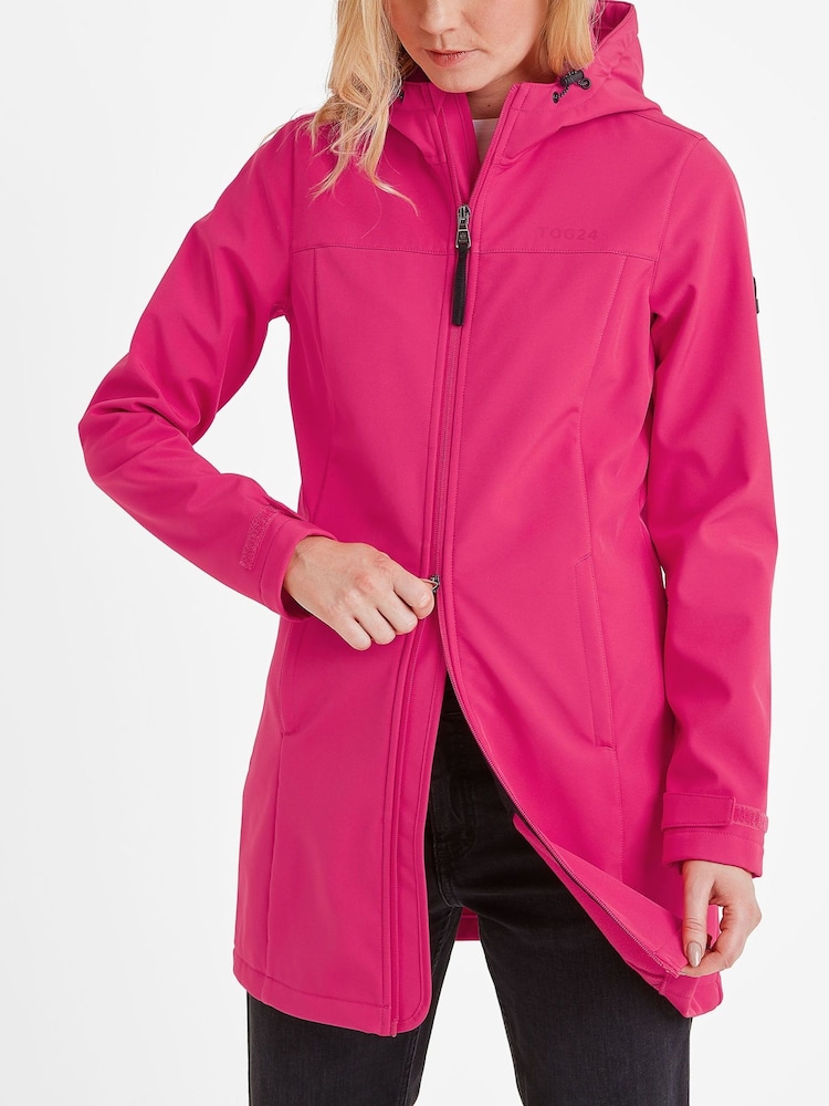 Tog 24 Pink Keld Softshell Long Jacket - Image 6 of 6