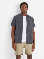 Tog 24 Blue 100% Cotton Greyson Short Sleeve Shirt - Image 1 of 5