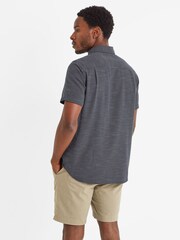 Tog 24 Blue 100% Cotton Greyson Short Sleeve Shirt - Image 2 of 5