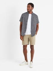 Tog 24 Blue 100% Cotton Greyson Short Sleeve Shirt - Image 3 of 5