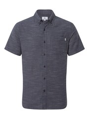 Tog 24 Blue 100% Cotton Greyson Short Sleeve Shirt - Image 5 of 5