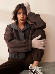 Pink Fleece Gloves - Image 1 of 5