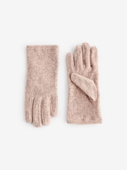 Pink Fleece Gloves - Image 3 of 5