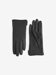 Black Leather Gloves - Image 3 of 4