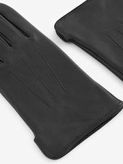 Black Leather Gloves - Image 4 of 4