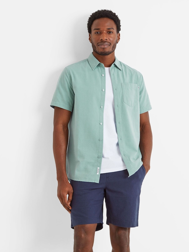 Tog 24 Green Fenton Short Sleeve Shirt - Image 1 of 5