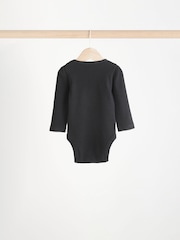 Black/White Baby Bodysuits 3 Pack - Image 6 of 11