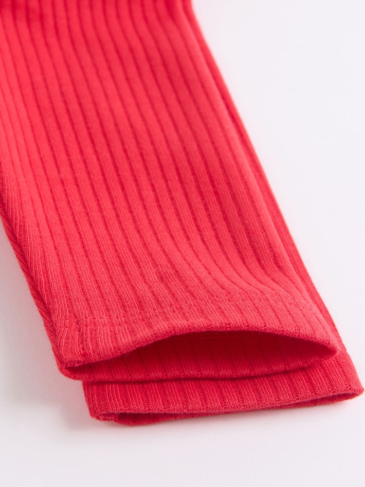 Red Baby 'My First Christmas' 100% Cotton Bodysuit - Image 7 of 7