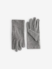 Grey Fleece Gloves - Image 2 of 4