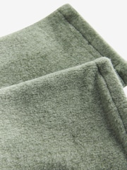 Khaki Green Fleece Gloves - Image 4 of 5