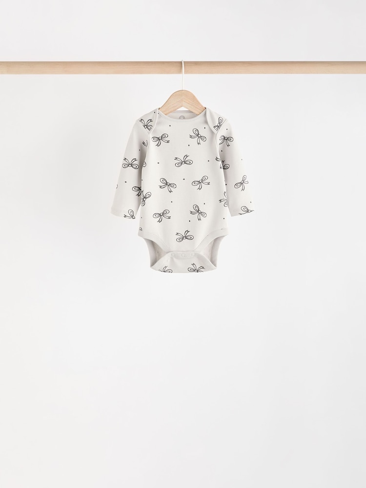 Schwarz/Weiß - Baby-Bodys im 5er-Pack - Image 3 of 13