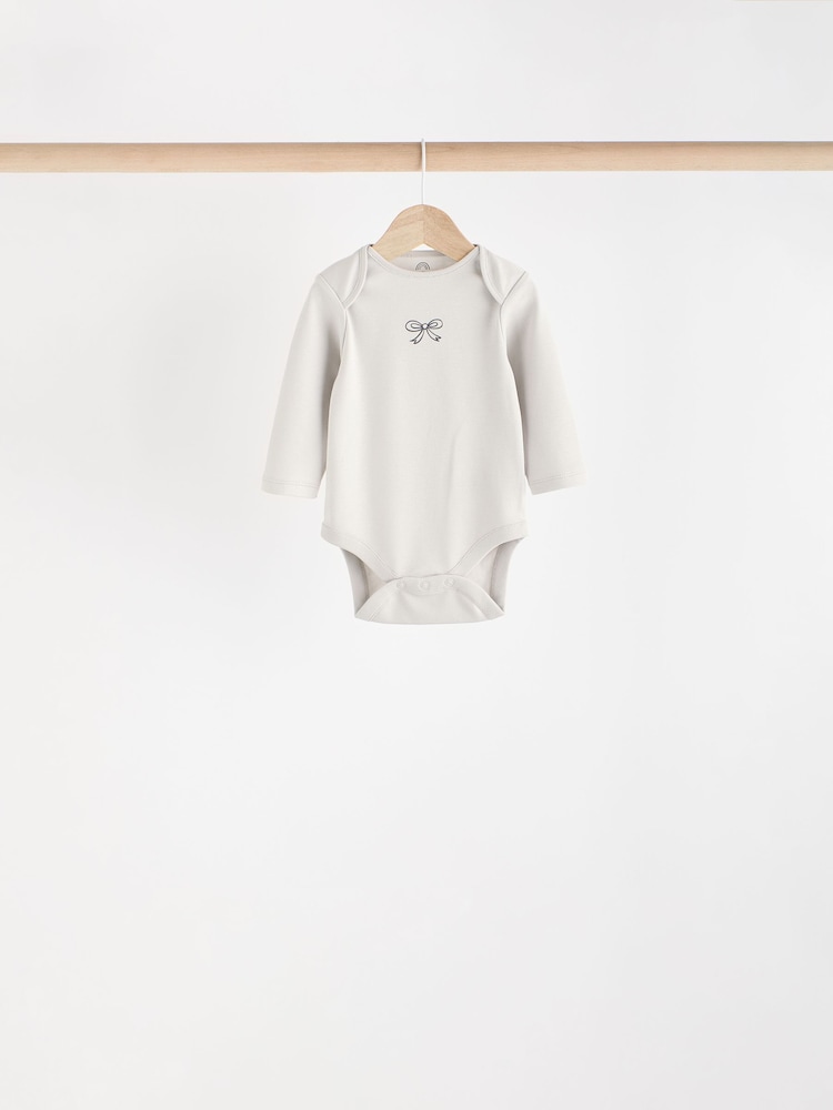 Schwarz/Weiß - Baby-Bodys im 5er-Pack - Image 6 of 13