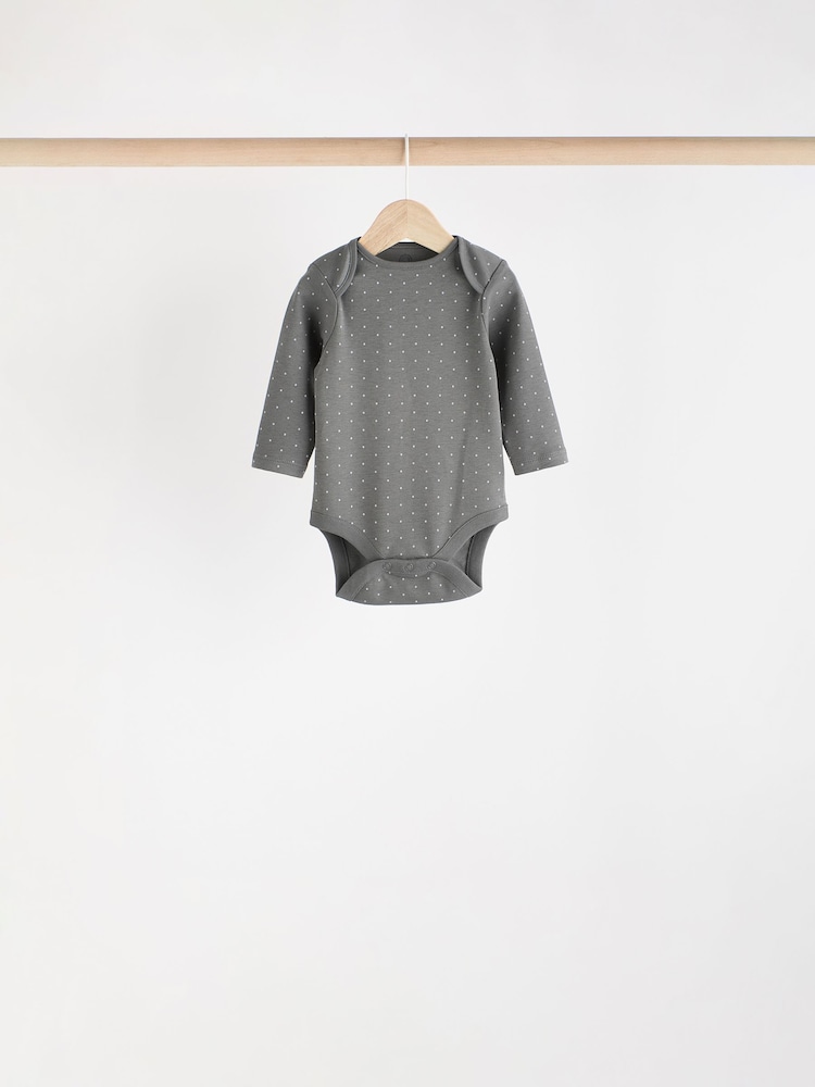Schwarz/Weiß - Baby-Bodys im 5er-Pack - Image 7 of 13