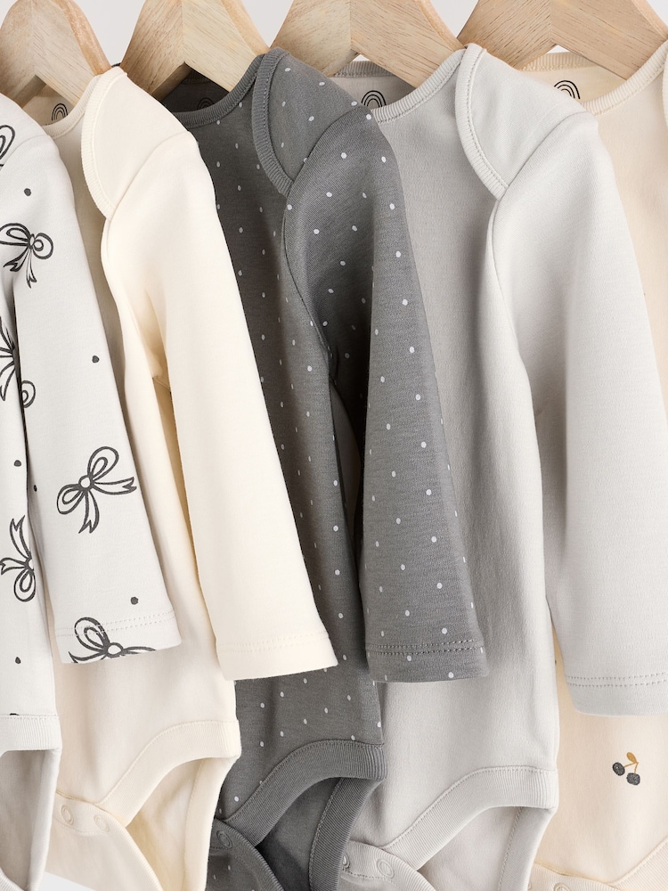 Schwarz/Weiß - Baby-Bodys im 5er-Pack - Image 9 of 13