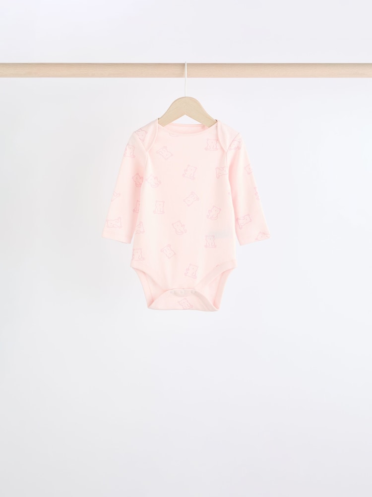 Rose - Bébé 100% coton Corps 5 Lot - Image 3 of 12