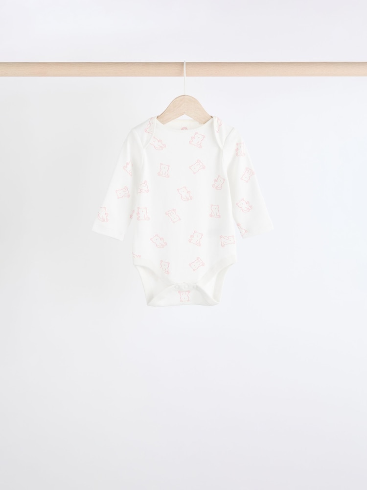 Rose - Bébé 100% coton Corps 5 Lot - Image 6 of 12