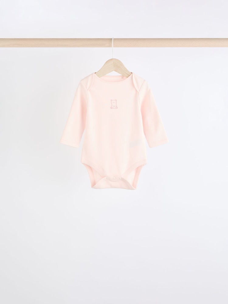 Rose - Bébé 100% coton Corps 5 Lot - Image 7 of 12