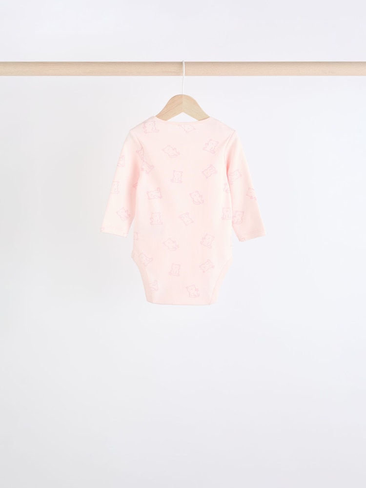 Rose - Bébé 100% coton Corps 5 Lot - Image 8 of 12